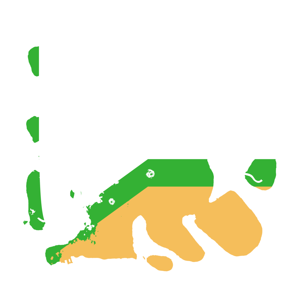 Biome Rust Map: Procedural Map, Size: 3550, Seed: 447972