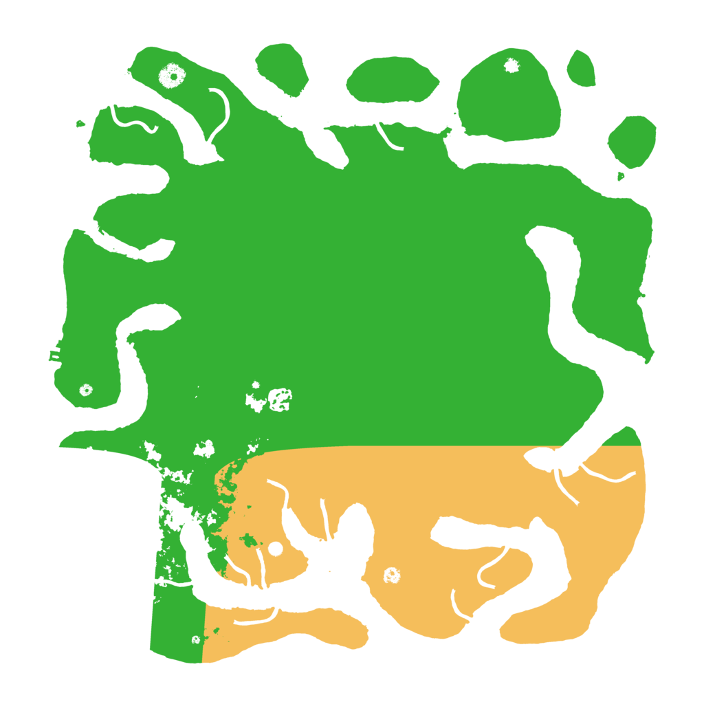 Biome Rust Map: Procedural Map, Size: 4250, Seed: 959315750