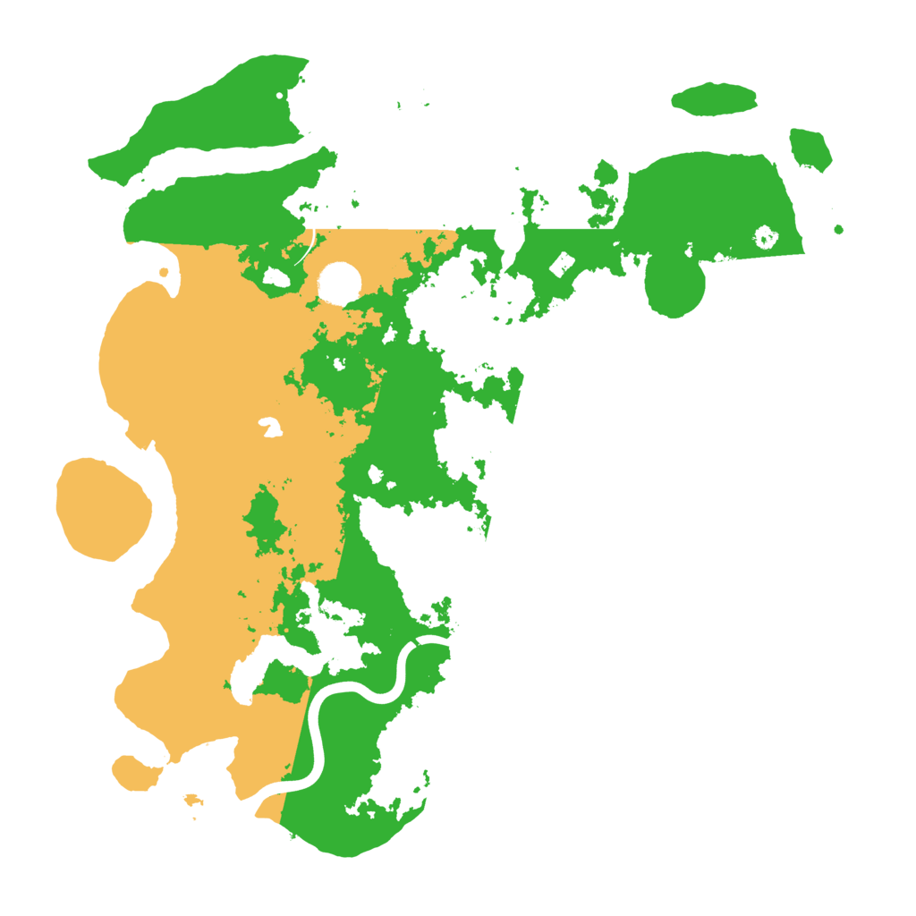 Biome Rust Map: Procedural Map, Size: 4000, Seed: 864