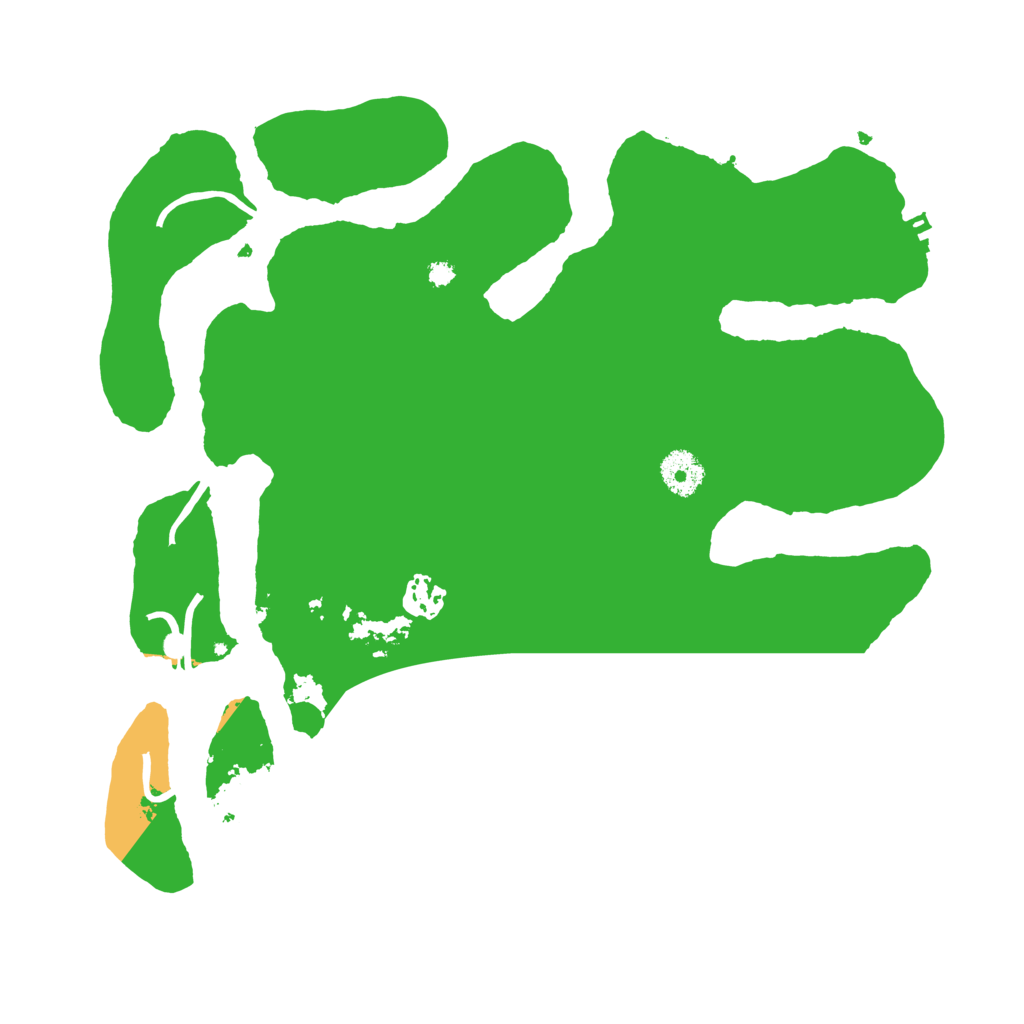 Biome Rust Map: Procedural Map, Size: 3550, Seed: 991414