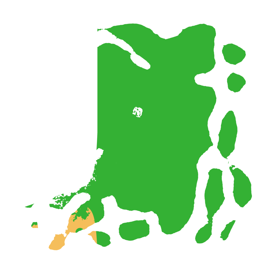 Biome Rust Map: Barren, Size: 3950, Seed: 1386802108