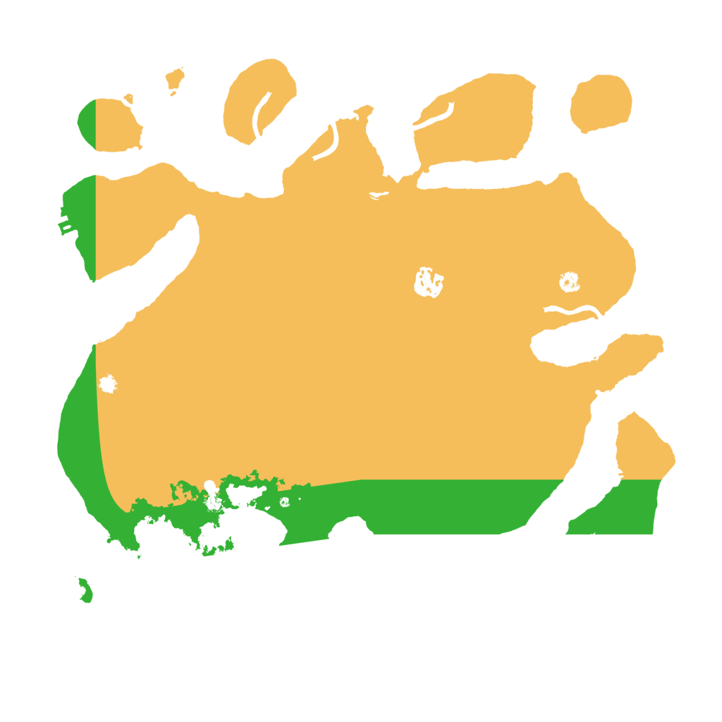 Biome Rust Map: Procedural Map, Size: 3600, Seed: 50000