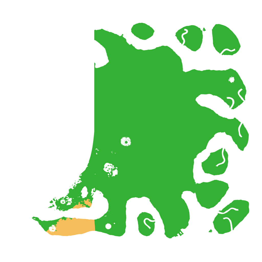 Biome Rust Map: Procedural Map, Size: 4000, Seed: 877539