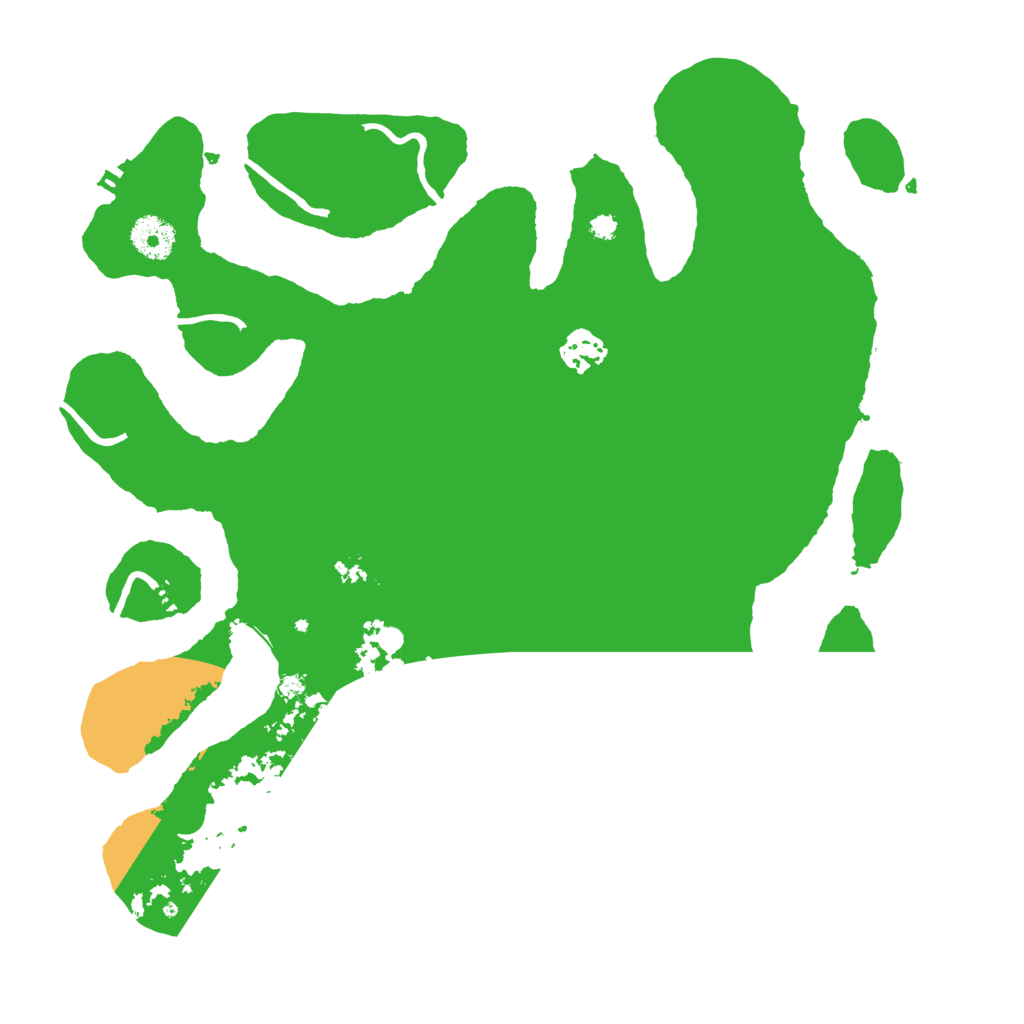 Biome Rust Map: Procedural Map, Size: 3550, Seed: 323780