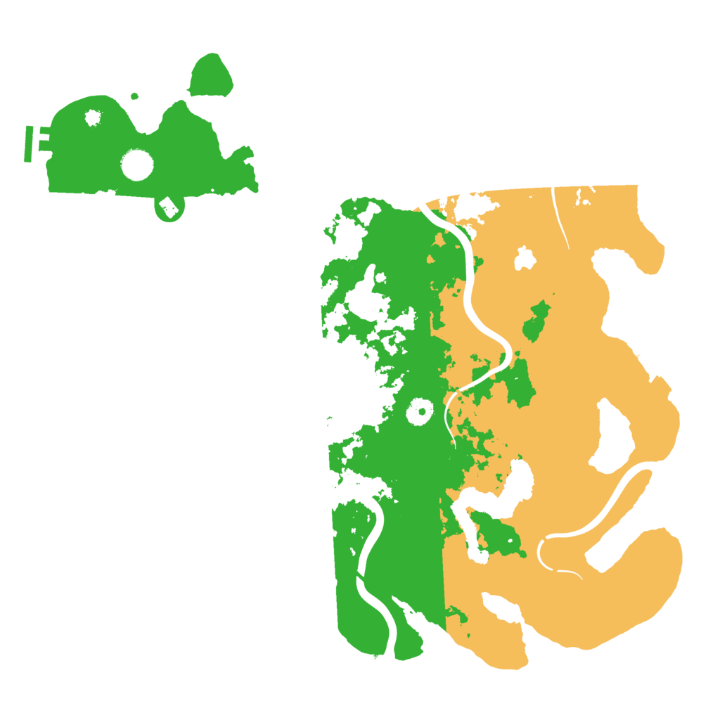 Biome Rust Map: Procedural Map, Size: 4000, Seed: 77705009
