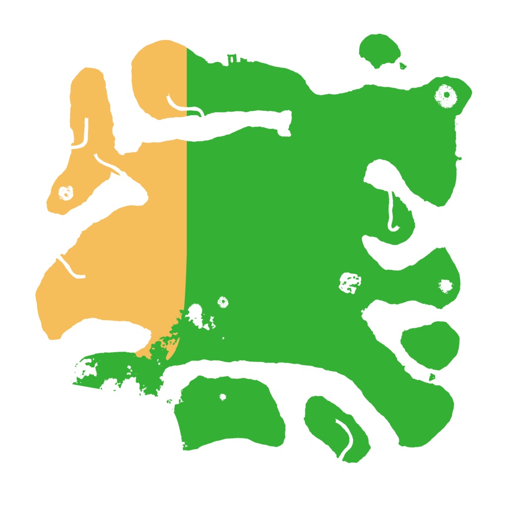 Biome Rust Map: Procedural Map, Size: 3500, Seed: 331107