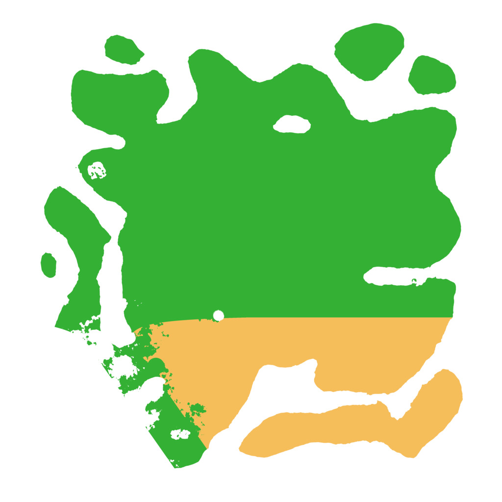 Biome Rust Map: Barren, Size: 4200, Seed: 1142991519