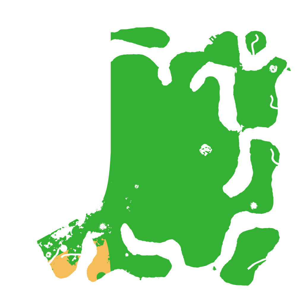 Biome Rust Map: Procedural Map, Size: 4000, Seed: 274573