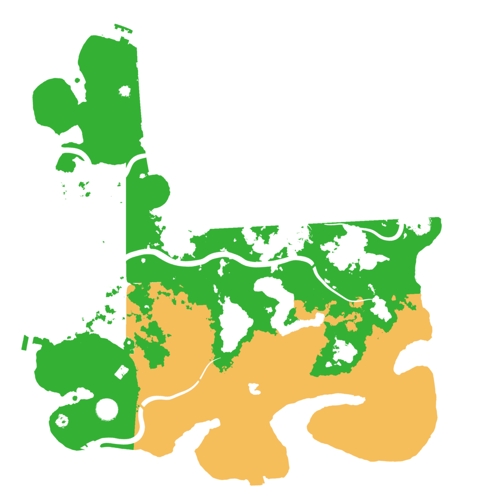 Biome Rust Map: Procedural Map, Size: 4000, Seed: 913547