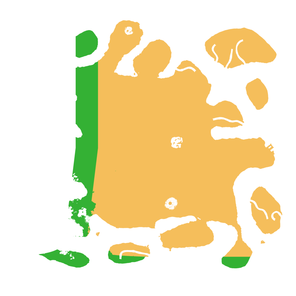 Biome Rust Map: Procedural Map, Size: 3700, Seed: 2057060324