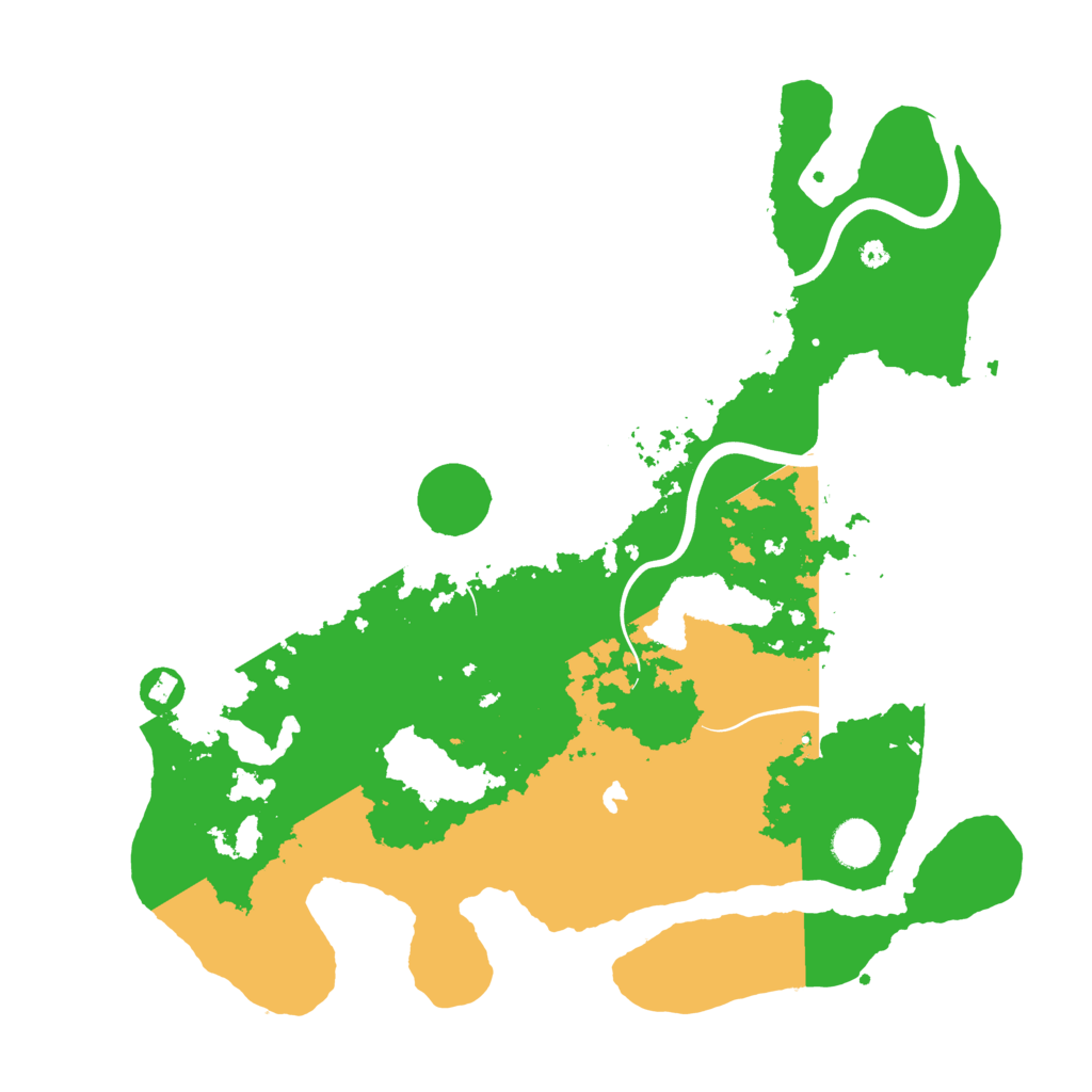 Biome Rust Map: Procedural Map, Size: 4000, Seed: 717749