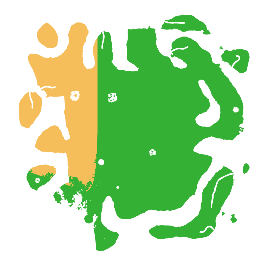 Biome Rust Map: Procedural Map, Size: 4000, Seed: 372786