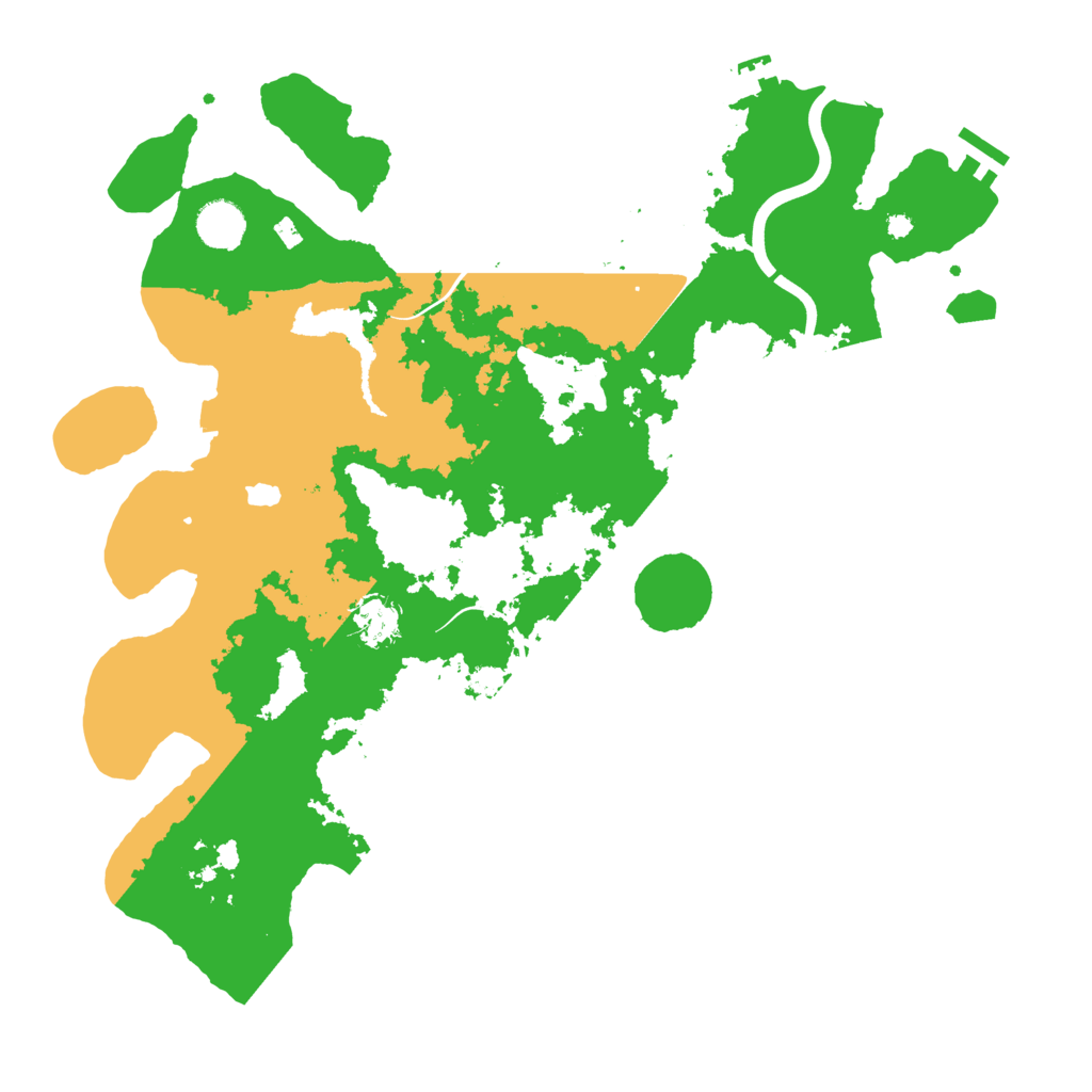 Biome Rust Map: Procedural Map, Size: 4000, Seed: 149338
