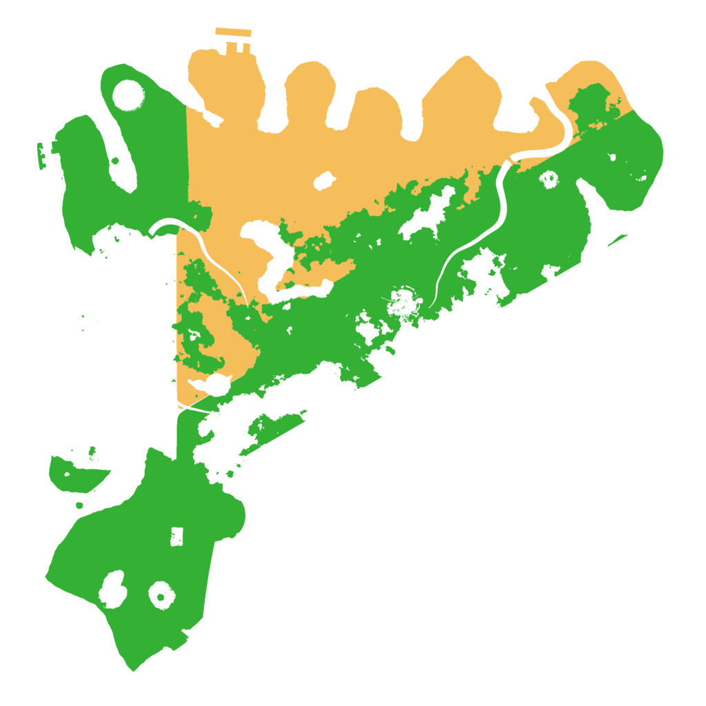 Biome Rust Map: Procedural Map, Size: 4000, Seed: 890861