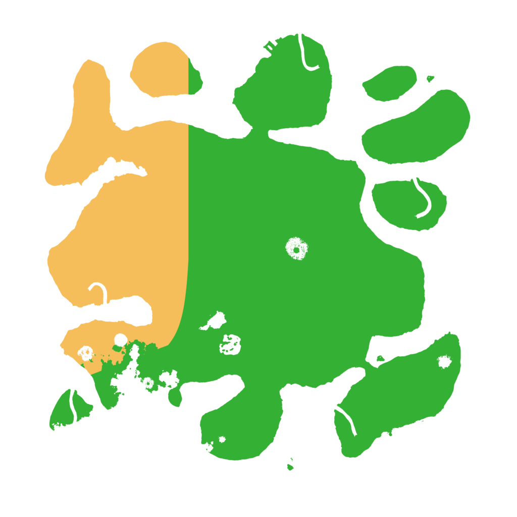 Biome Rust Map: Procedural Map, Size: 3550, Seed: 971379