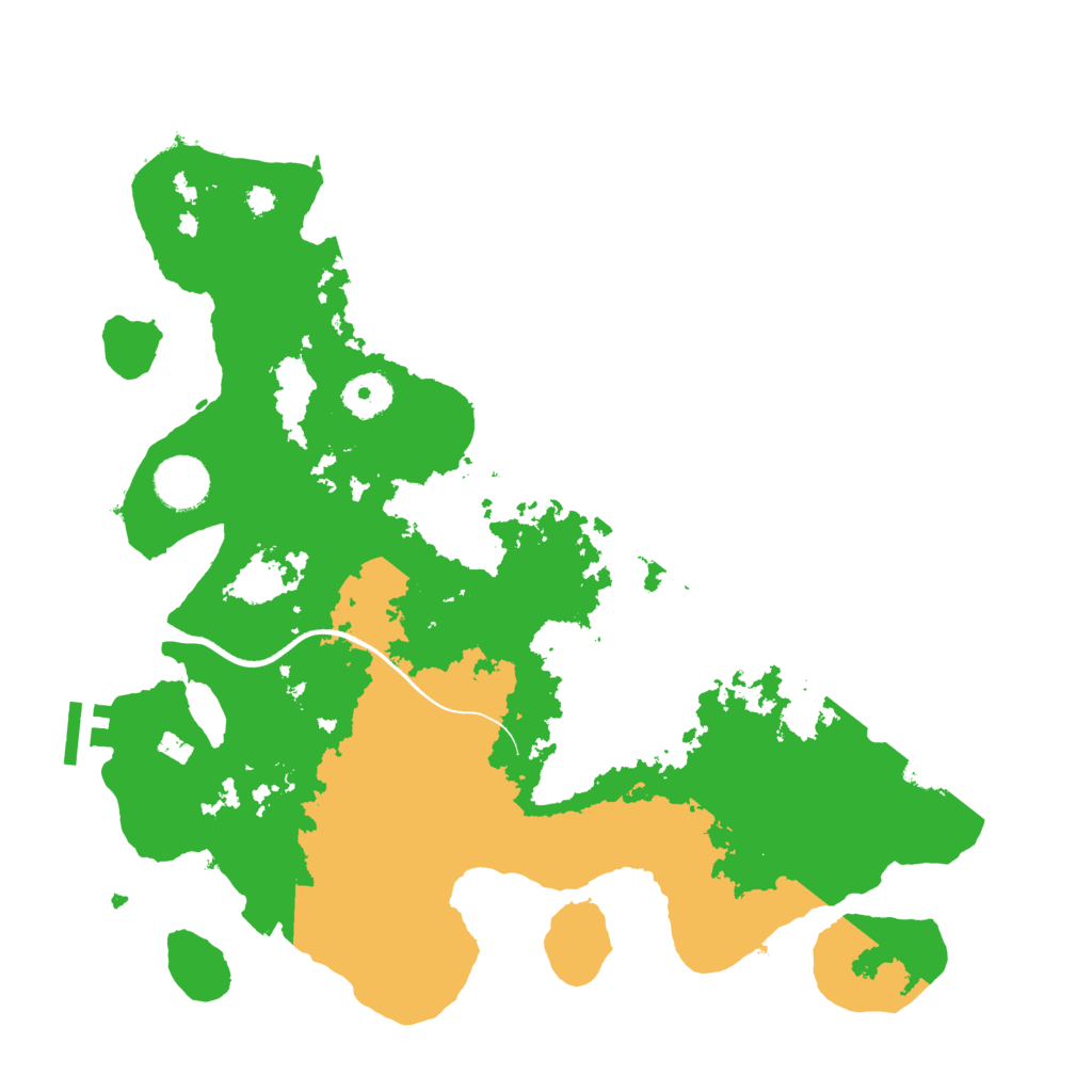 Biome Rust Map: Procedural Map, Size: 3500, Seed: 21123033