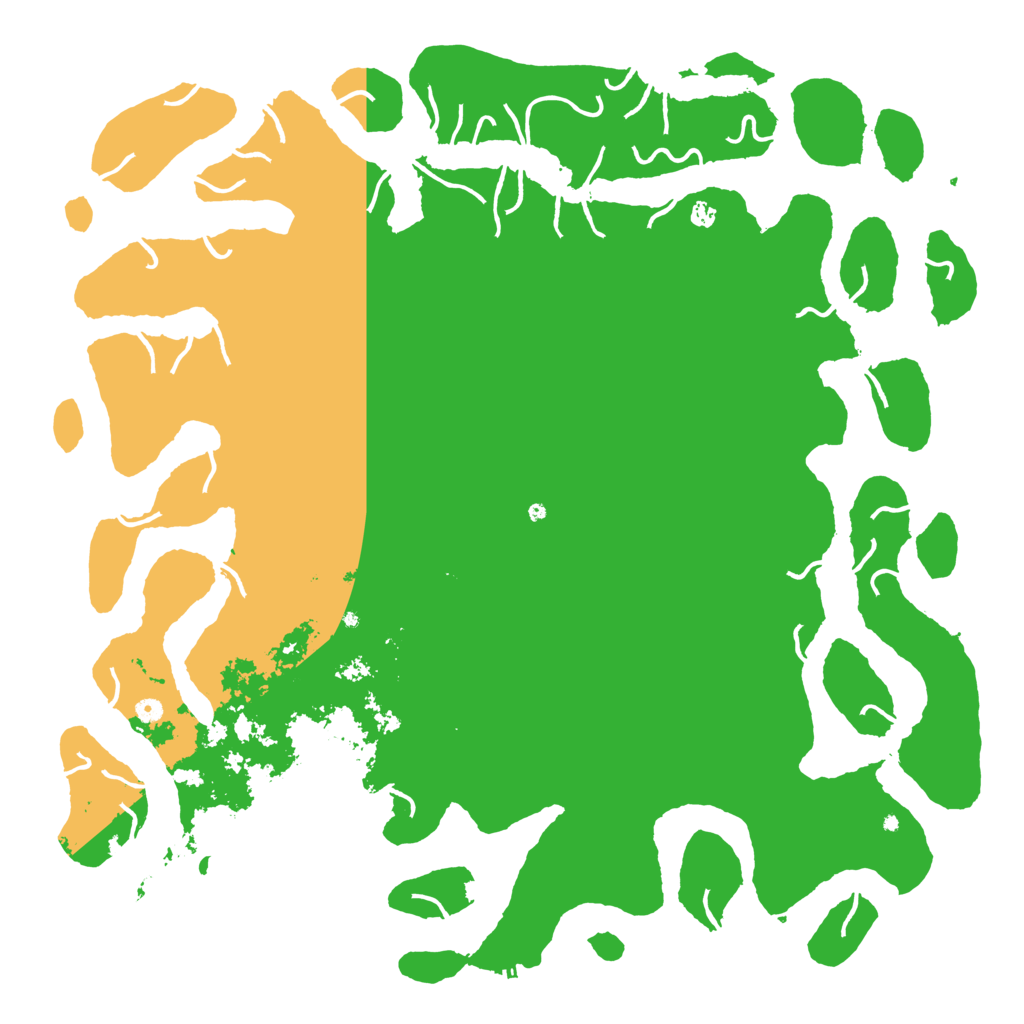 Biome Rust Map: Procedural Map, Size: 6000, Seed: 75218
