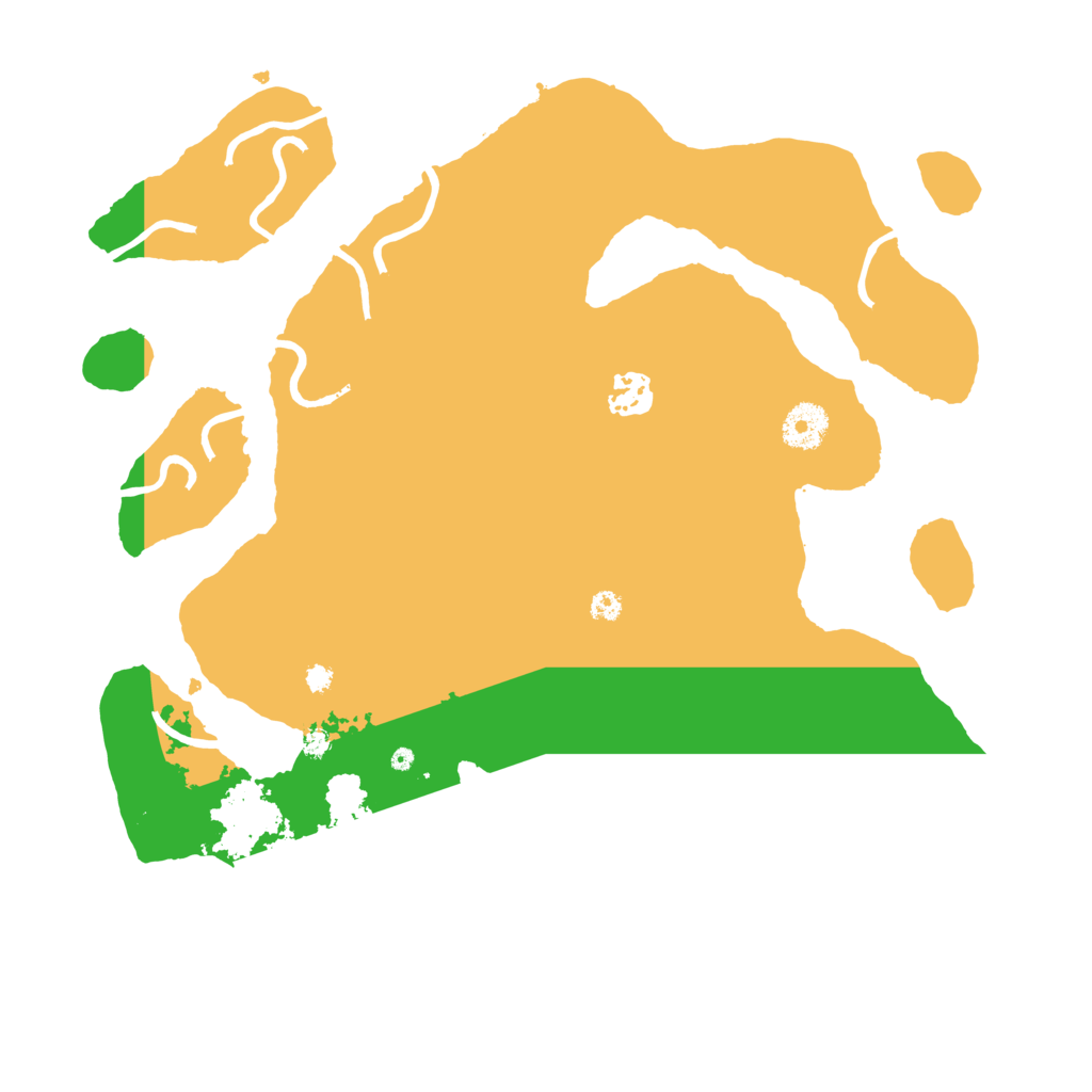 Biome Rust Map: Procedural Map, Size: 3550, Seed: 515112