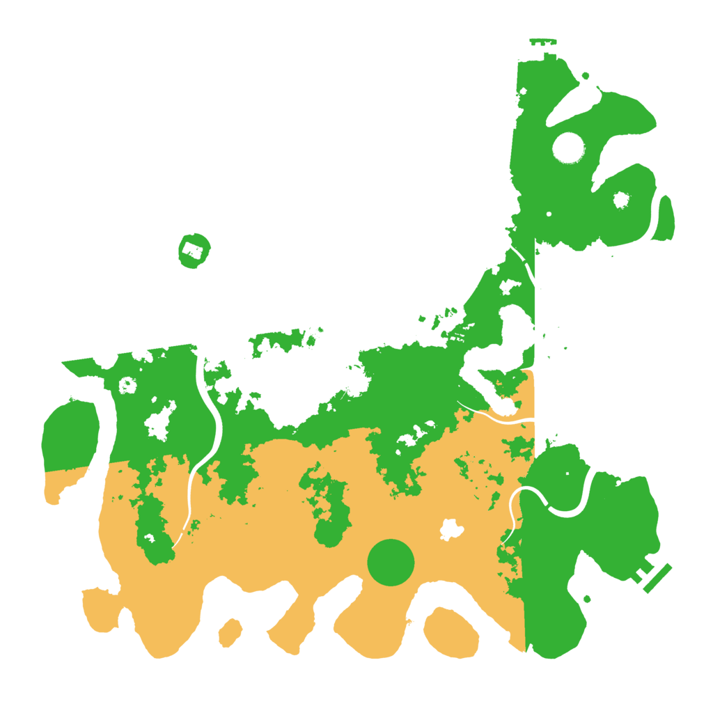 Biome Rust Map: Procedural Map, Size: 4000, Seed: 654034