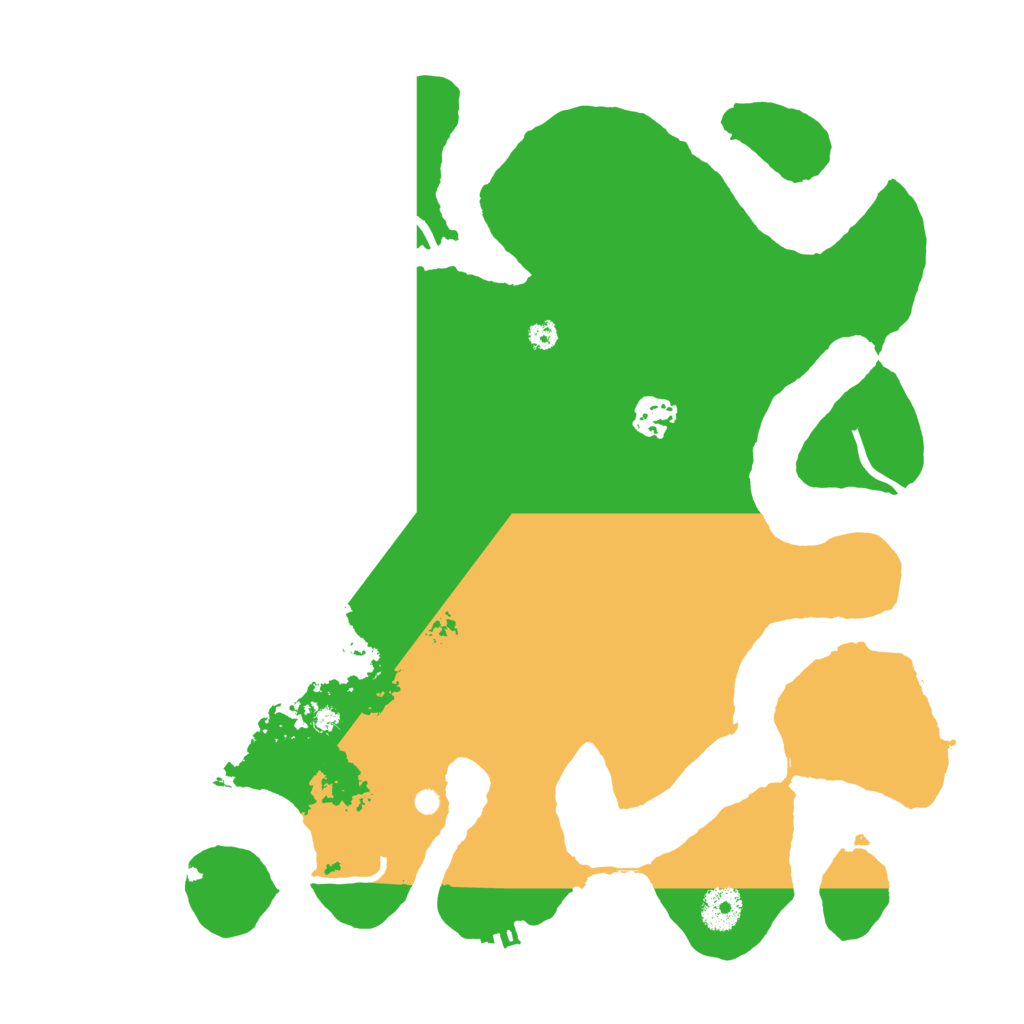 Biome Rust Map: Procedural Map, Size: 3600, Seed: 5678369