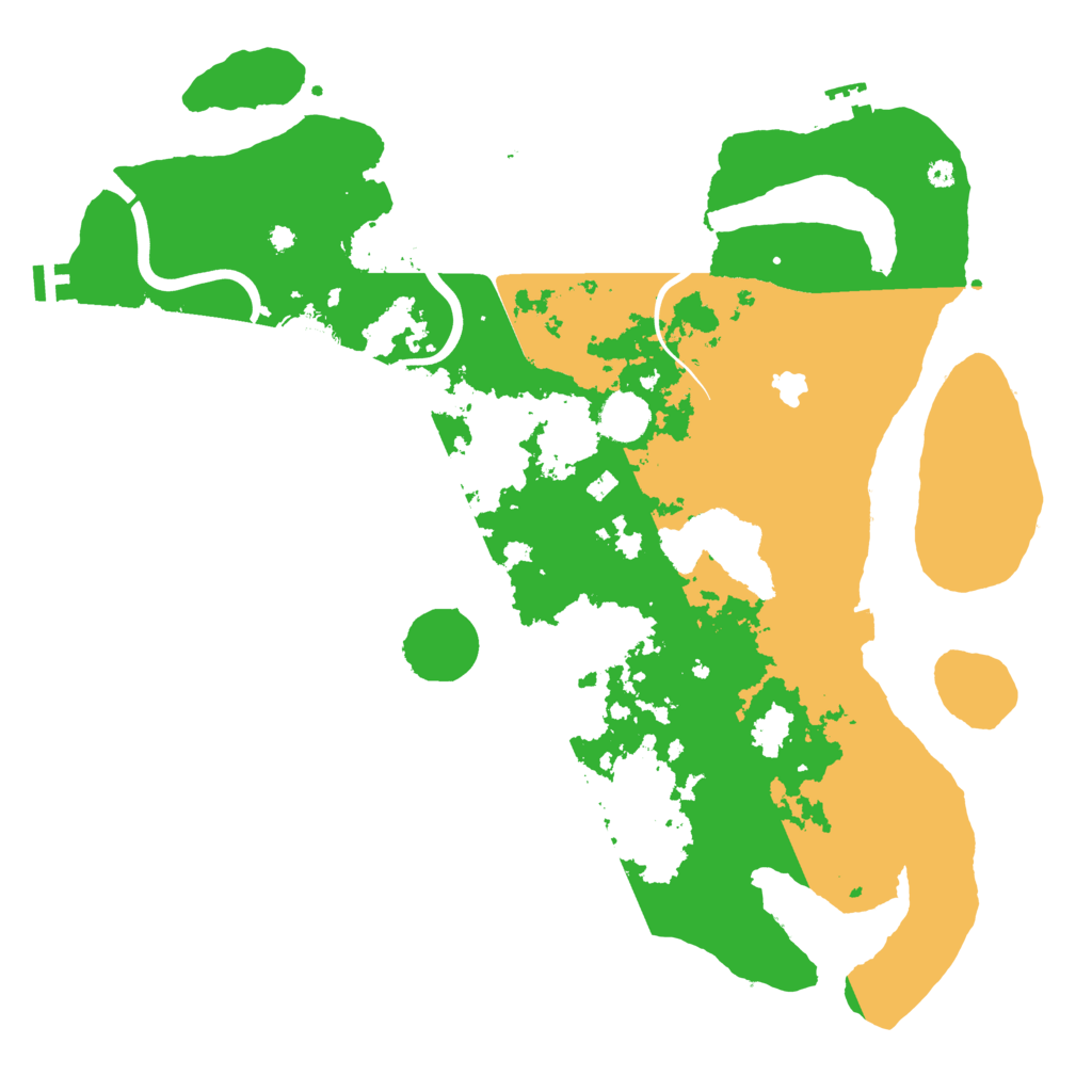 Biome Rust Map: Procedural Map, Size: 4000, Seed: 527775
