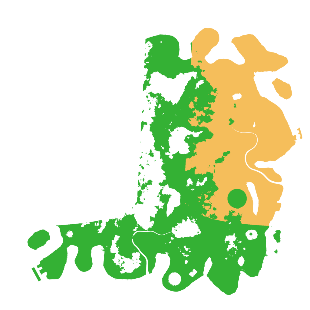 Biome Rust Map: Procedural Map, Size: 4250, Seed: 32012