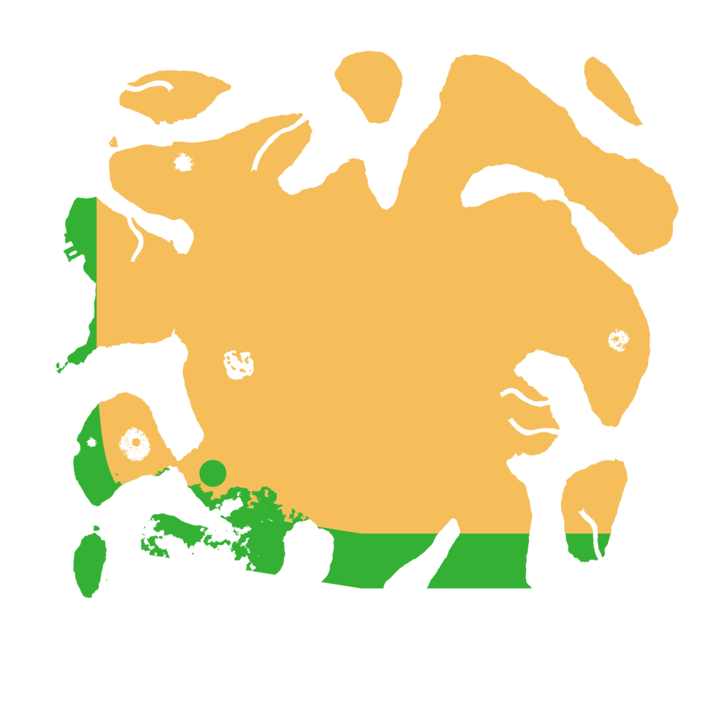 Biome Rust Map: Procedural Map, Size: 3550, Seed: 222084