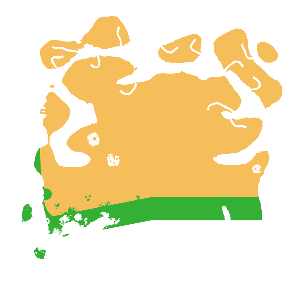 Biome Rust Map: Procedural Map, Size: 3550, Seed: 419812