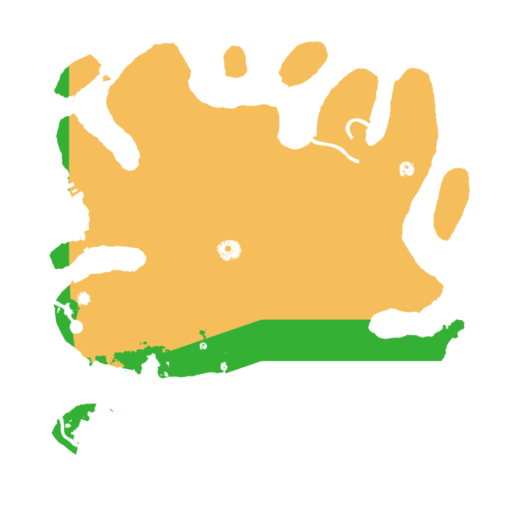 Biome Rust Map: Procedural Map, Size: 3550, Seed: 172940