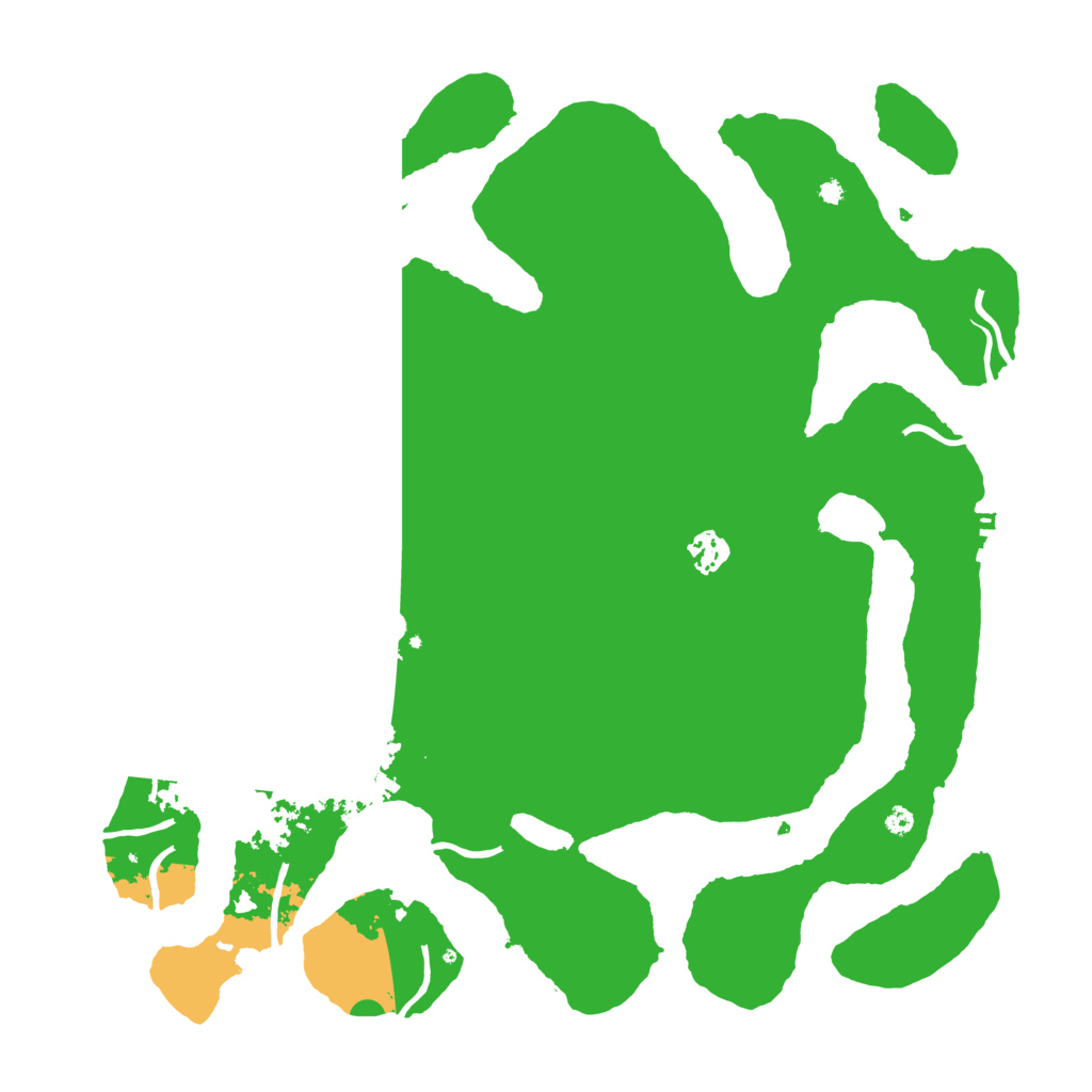 Biome Rust Map: Procedural Map, Size: 4000, Seed: 792540