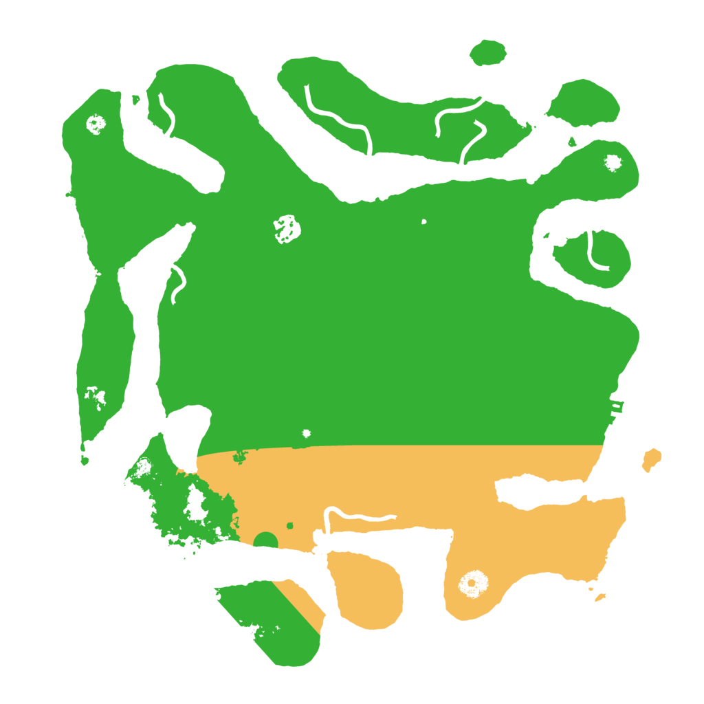 Biome Rust Map: Procedural Map, Size: 3800, Seed: 818701960