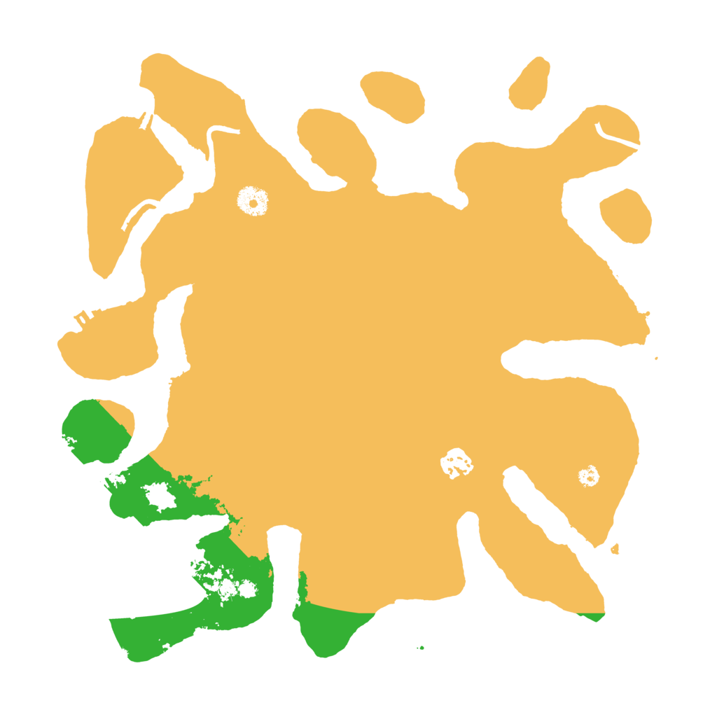 Biome Rust Map: Procedural Map, Size: 3550, Seed: 584785