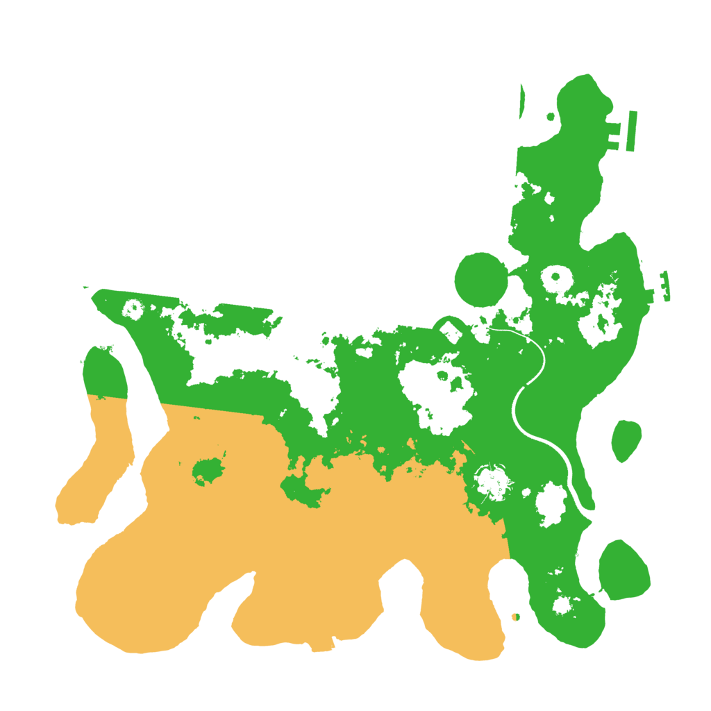 Biome Rust Map: Procedural Map, Size: 3550, Seed: 994227