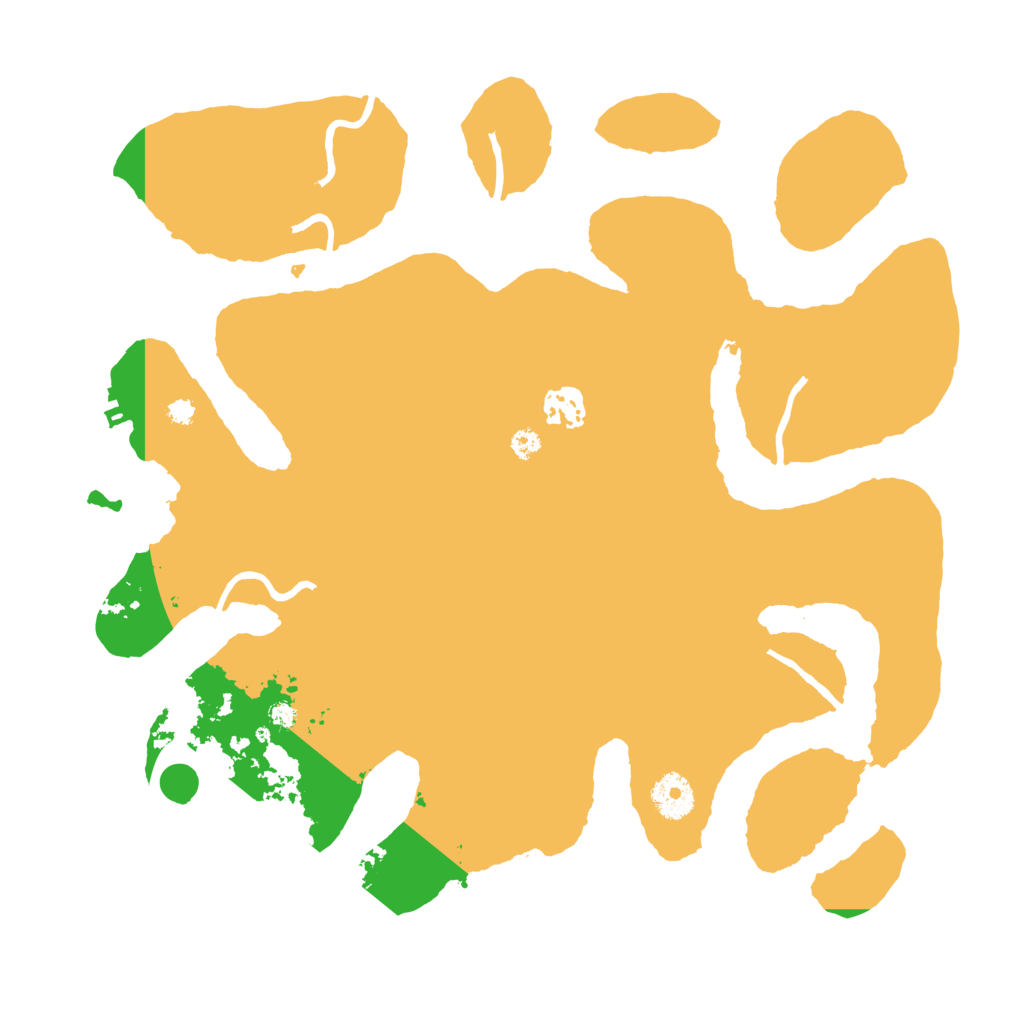 Biome Rust Map: Procedural Map, Size: 3550, Seed: 400339