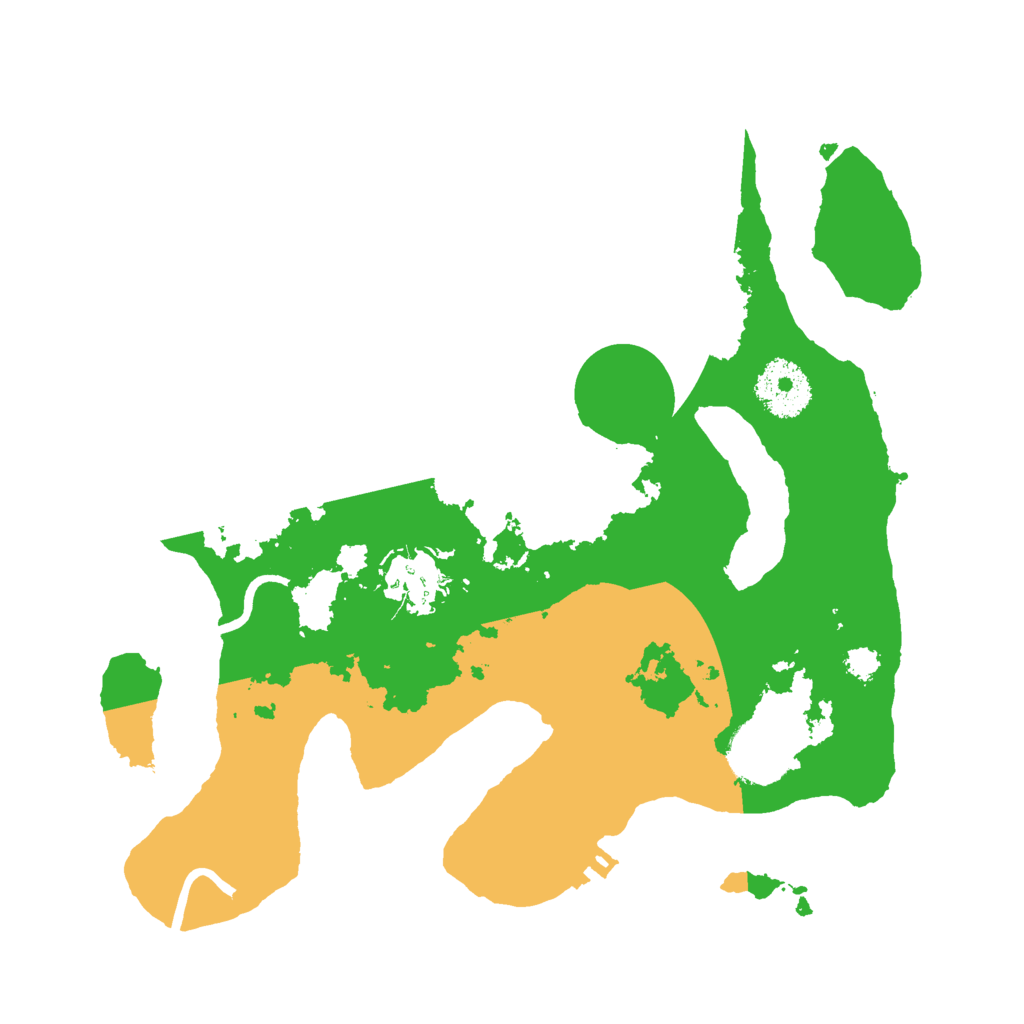 Biome Rust Map: Procedural Map, Size: 2800, Seed: 456661
