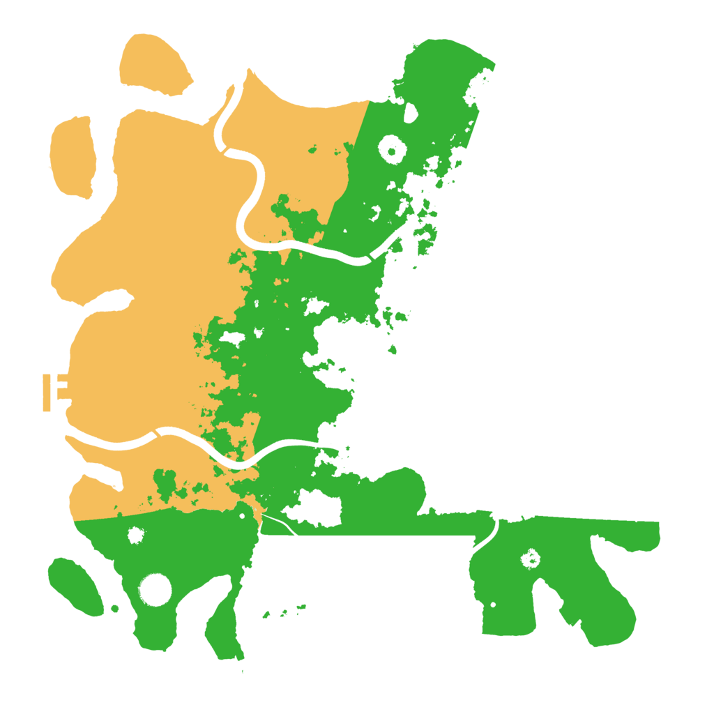 Biome Rust Map: Procedural Map, Size: 3850, Seed: 1747918415