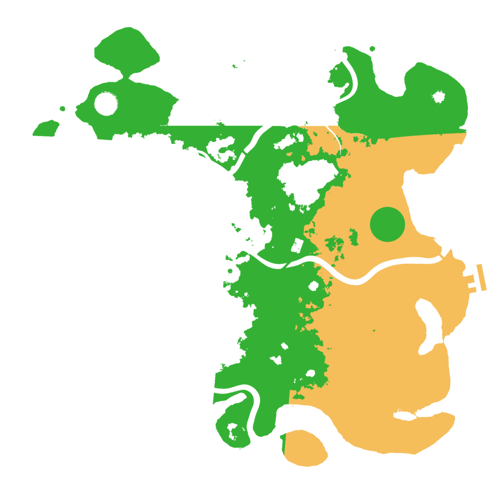Biome Rust Map: Procedural Map, Size: 3800, Seed: 502874109
