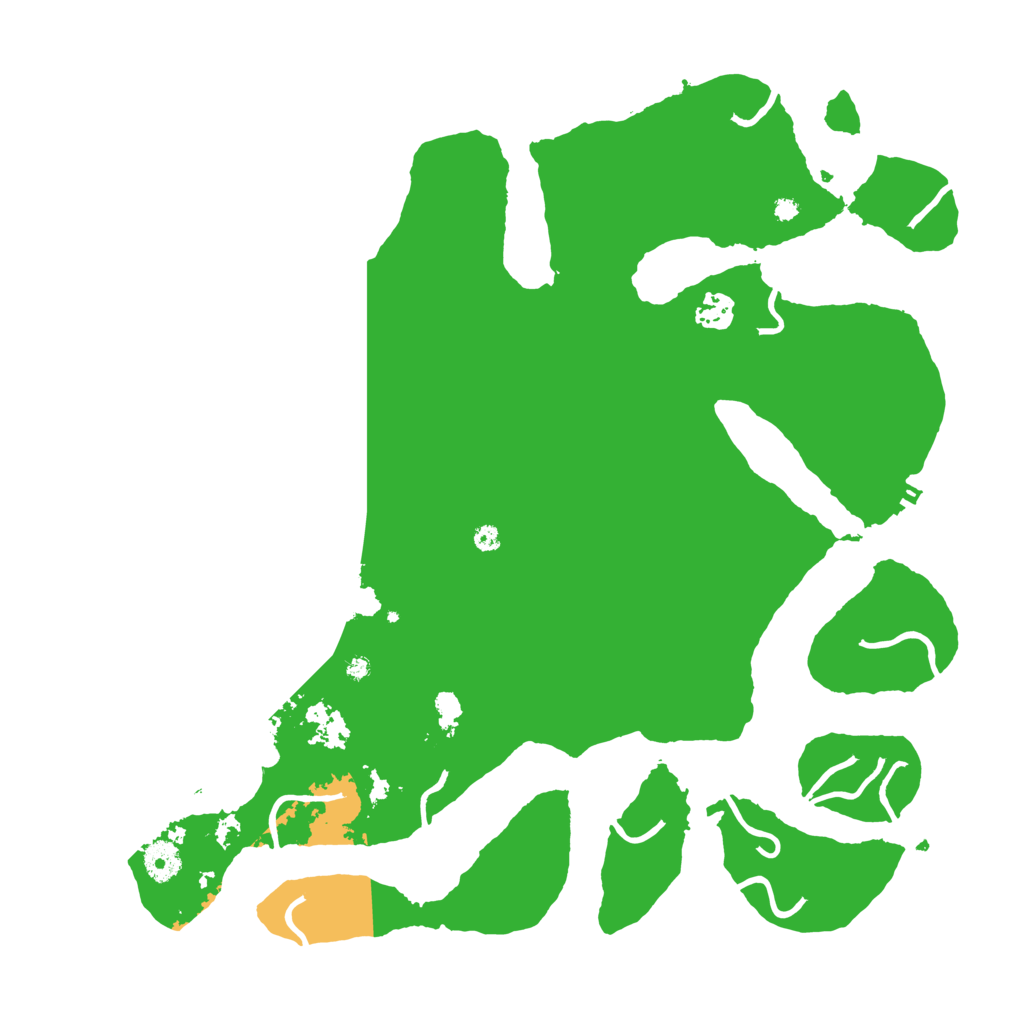 Biome Rust Map: Procedural Map, Size: 4000, Seed: 348508