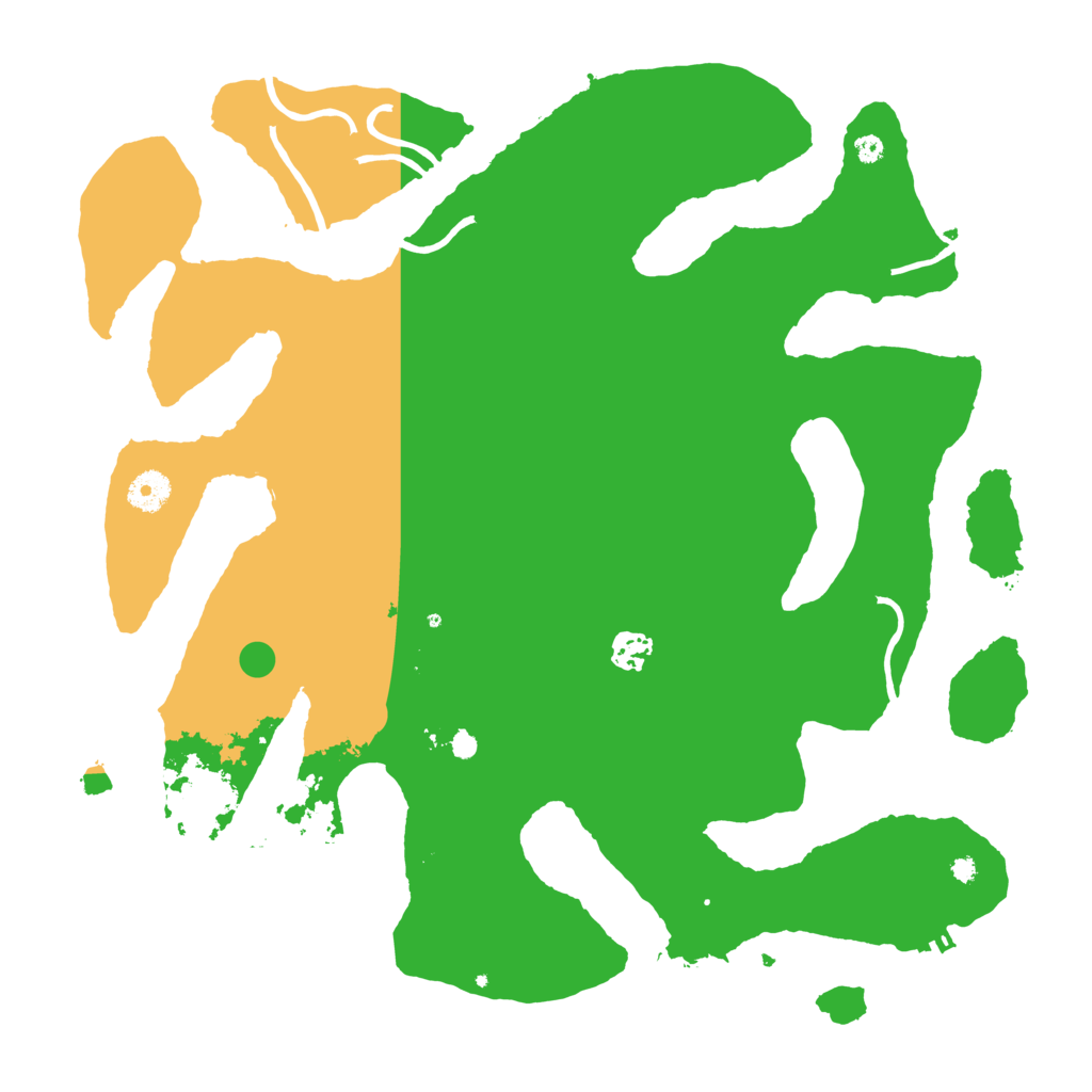 Biome Rust Map: Procedural Map, Size: 4000, Seed: 662973