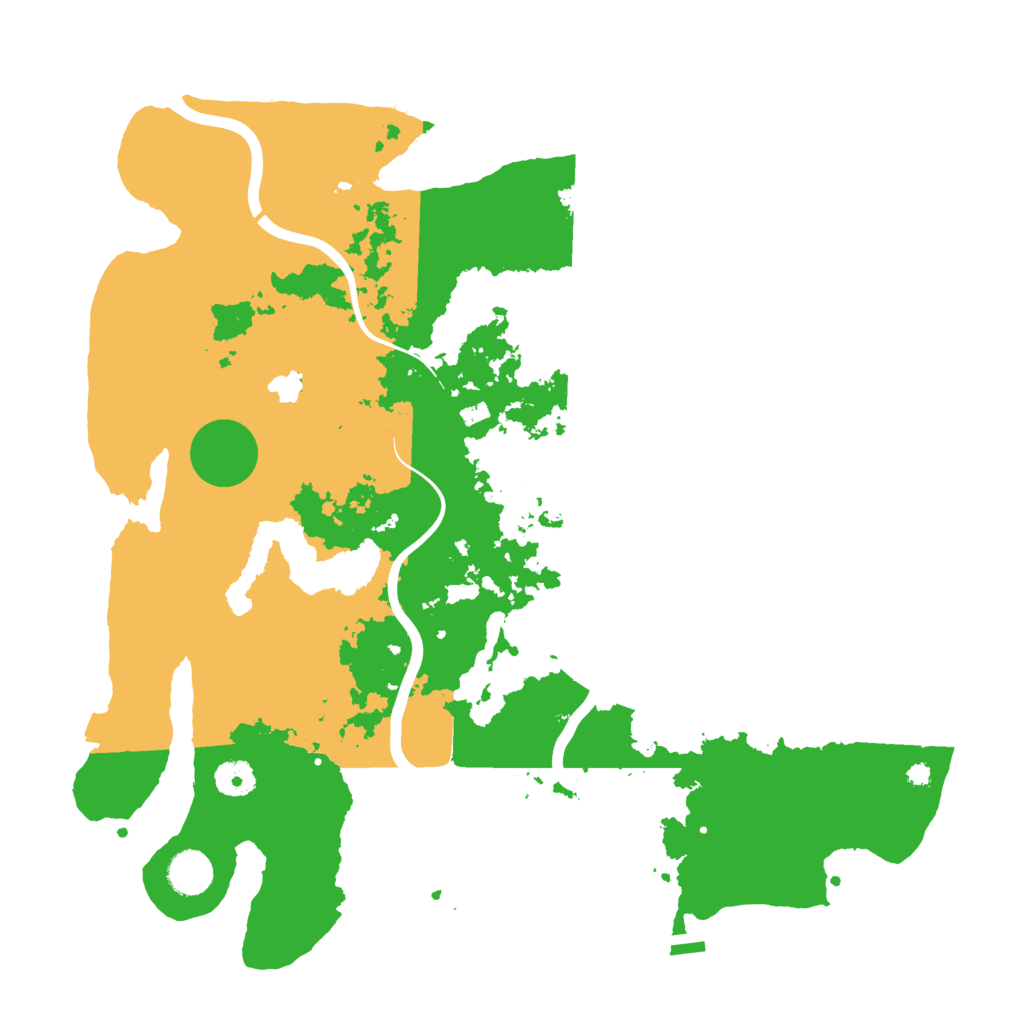 Biome Rust Map: Procedural Map, Size: 4000, Seed: 335404