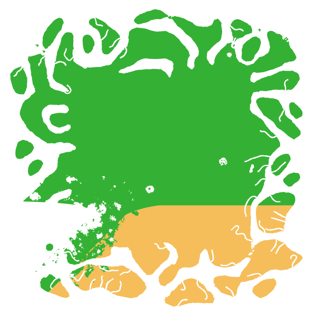 Biome Rust Map: Procedural Map, Size: 6000, Seed: 56565656
