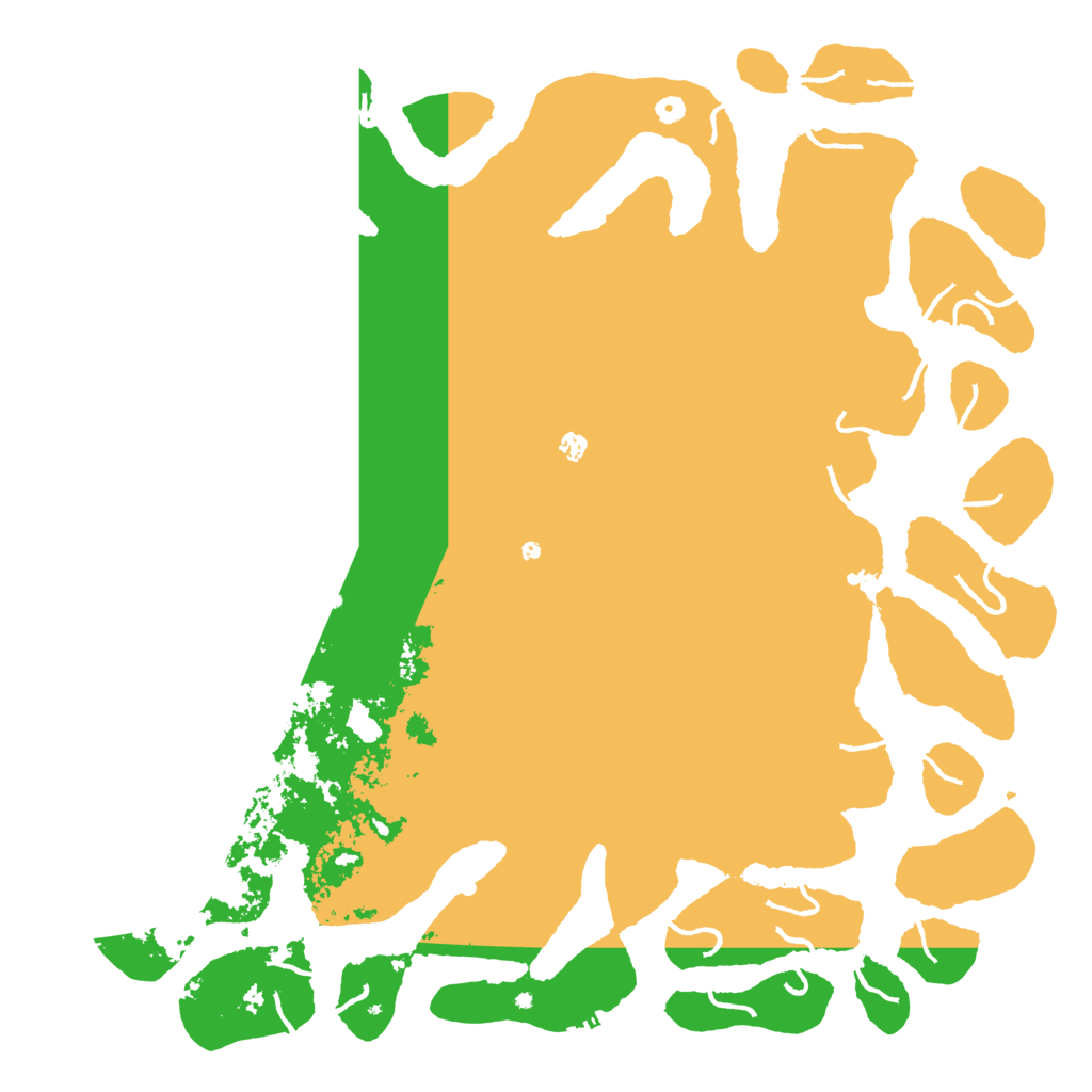 Biome Rust Map: Procedural Map, Size: 6000, Seed: 7876
