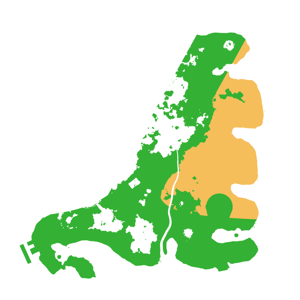 Biome Rust Map: Procedural Map, Size: 3000, Seed: 2975643