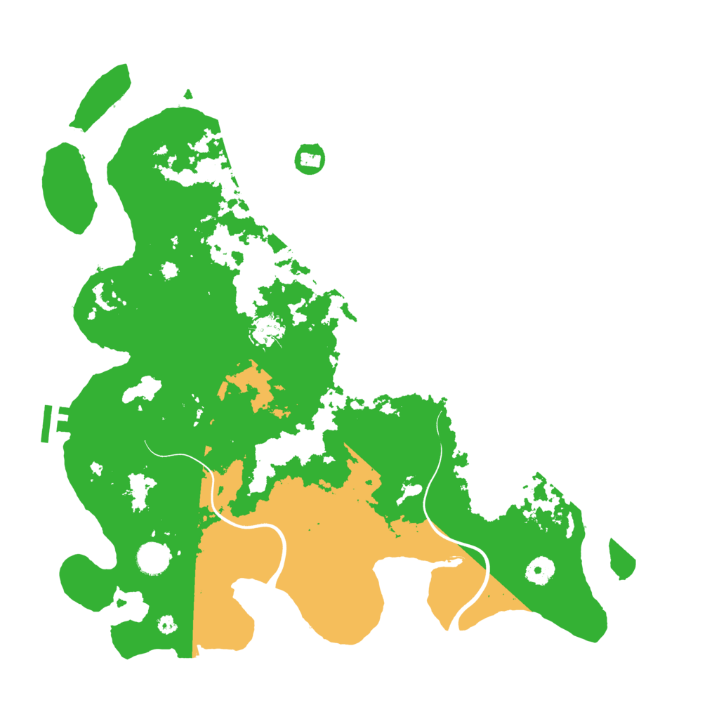 Biome Rust Map: Procedural Map, Size: 3875, Seed: 417926364