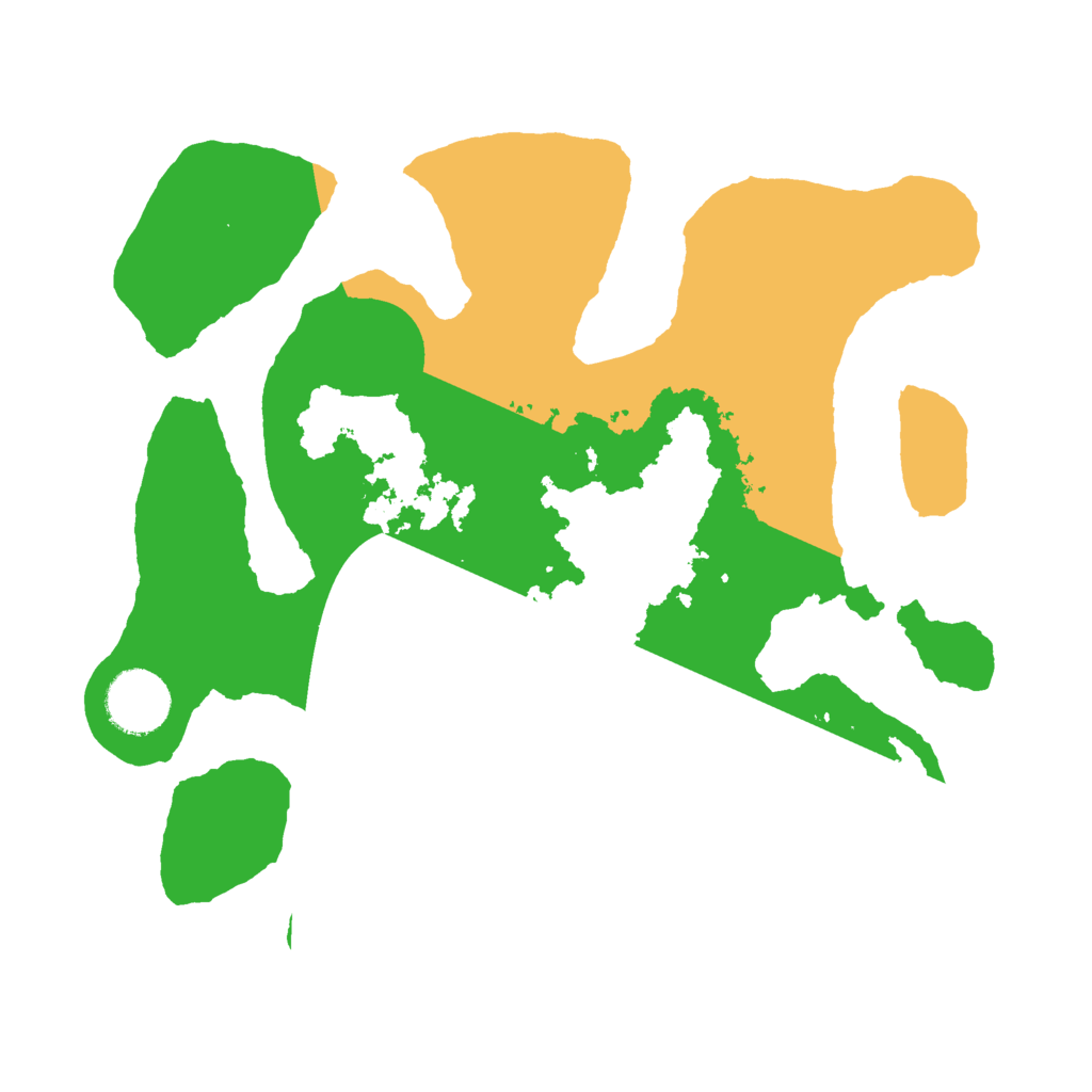 Biome Rust Map: Barren, Size: 3000, Seed: 1514876970