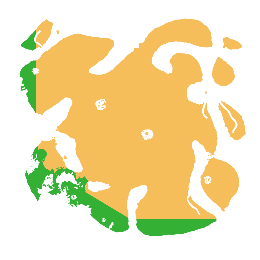 Biome Rust Map: Procedural Map, Size: 3500, Seed: 1924699585
