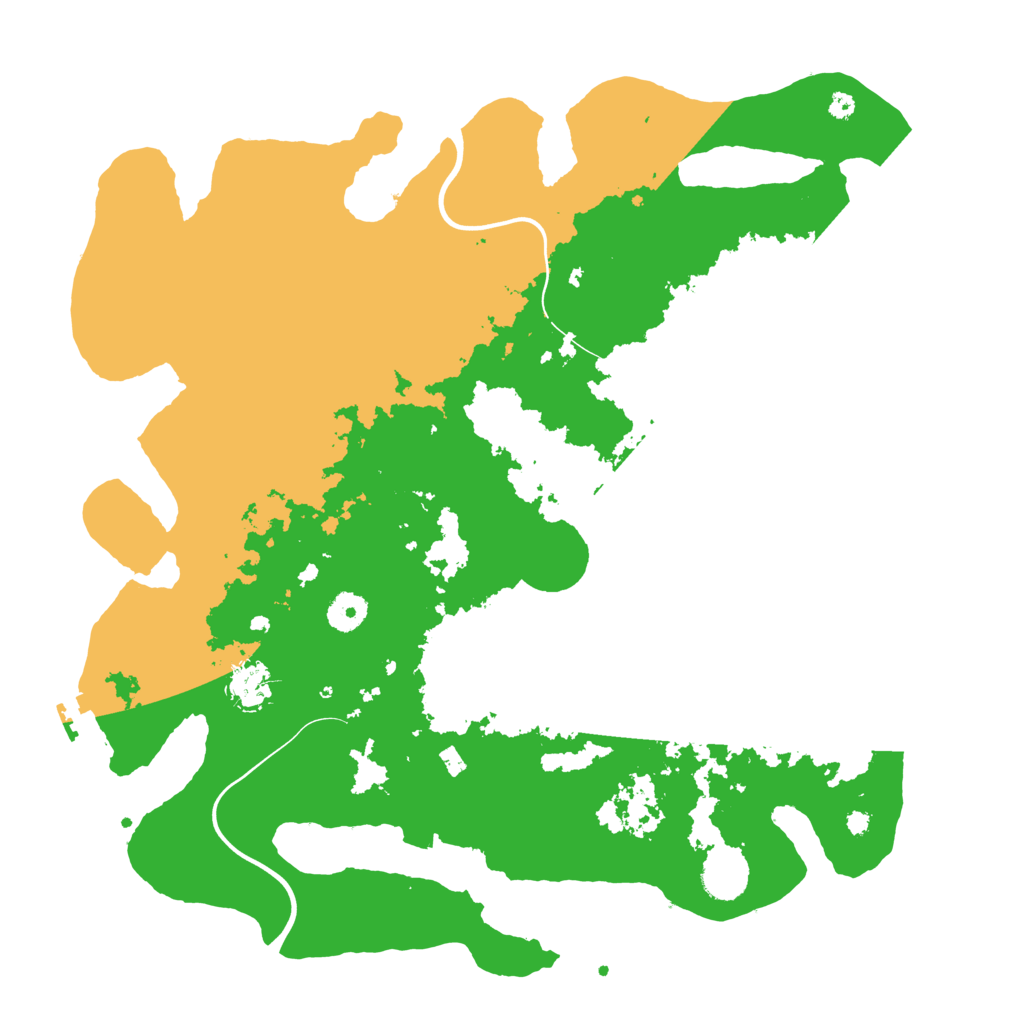 Biome Rust Map: Procedural Map, Size: 3950, Seed: 845338128