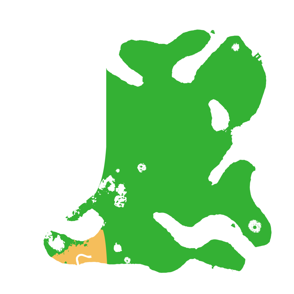 Biome Rust Map: Procedural Map, Size: 3500, Seed: 323759561