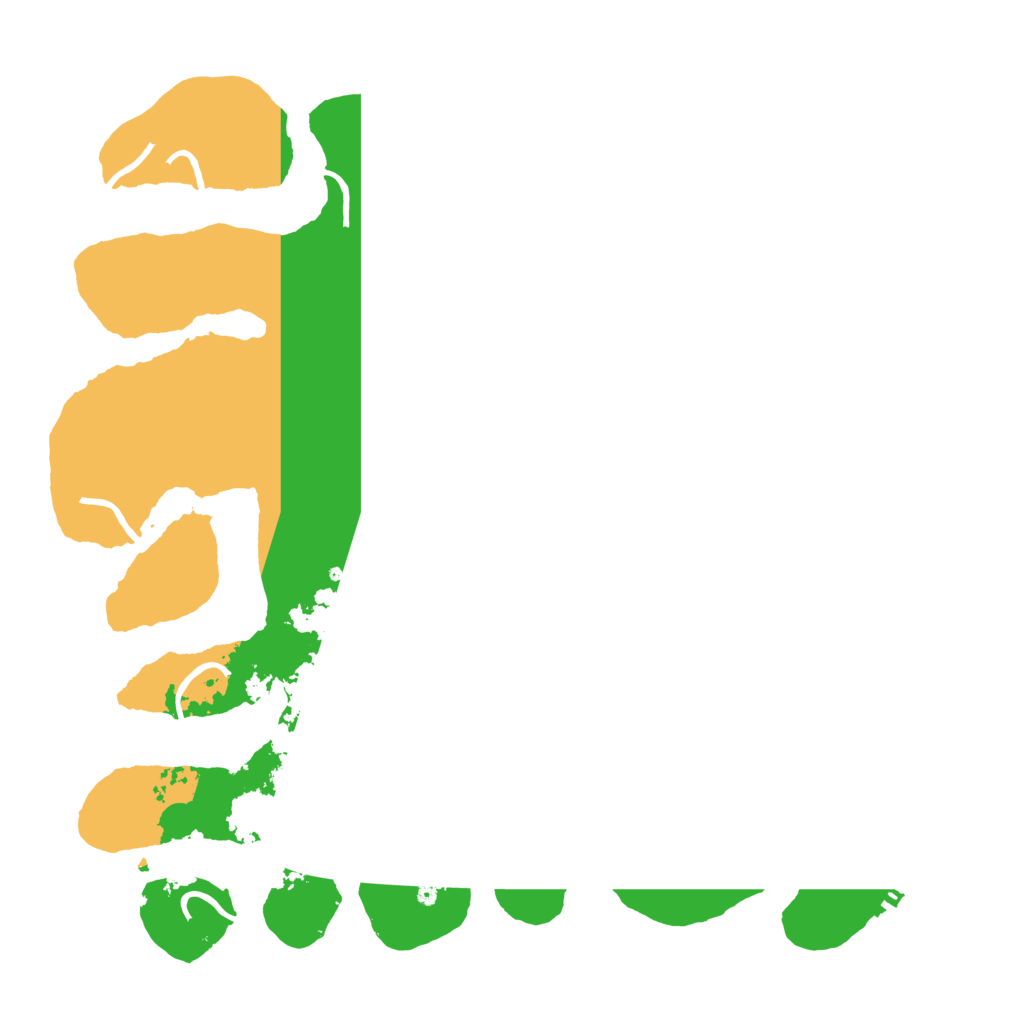Biome Rust Map: Procedural Map, Size: 4000, Seed: 45646506