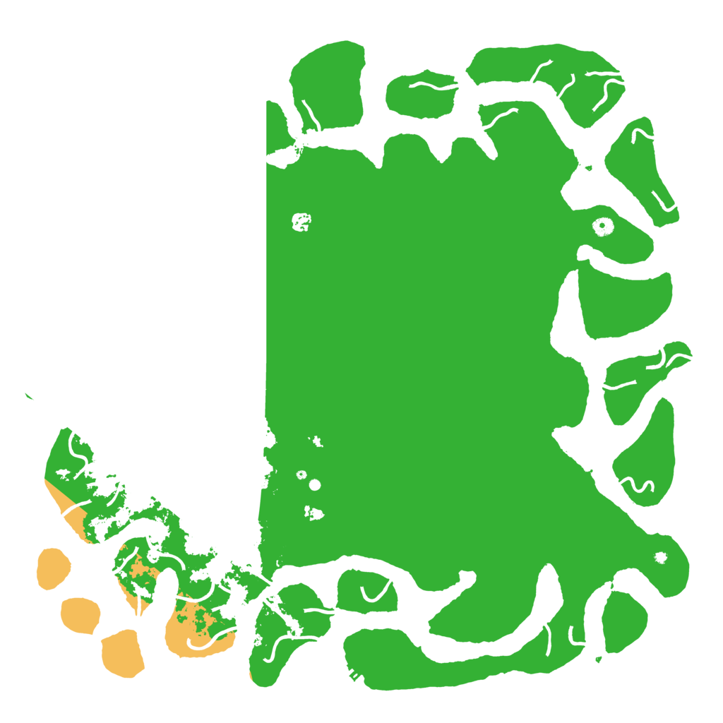 Biome Rust Map: Procedural Map, Size: 5500, Seed: 6987